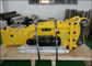 箱-沈黙のタイプ掘削機の石のハンマーの黄色色260kg適当なコベルコ SK55